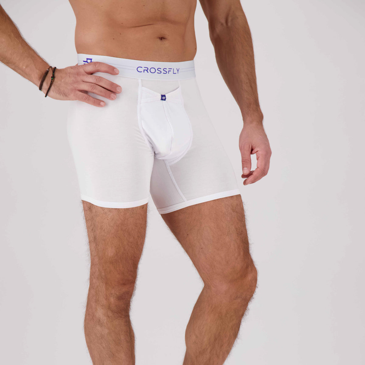 IKON X Men's 6" Boxers - white