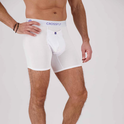 3-pack: IKON X Men's 6" Boxers - White