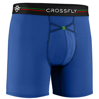 3-pack: IKON X Men's 6" Boxers - PlumGrey / Italia / BlkSilver