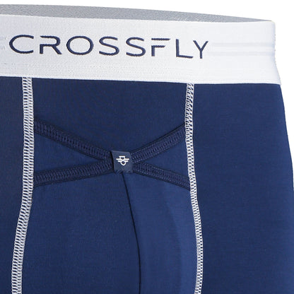 IKON X Men's 3" Trunks - Navy/White