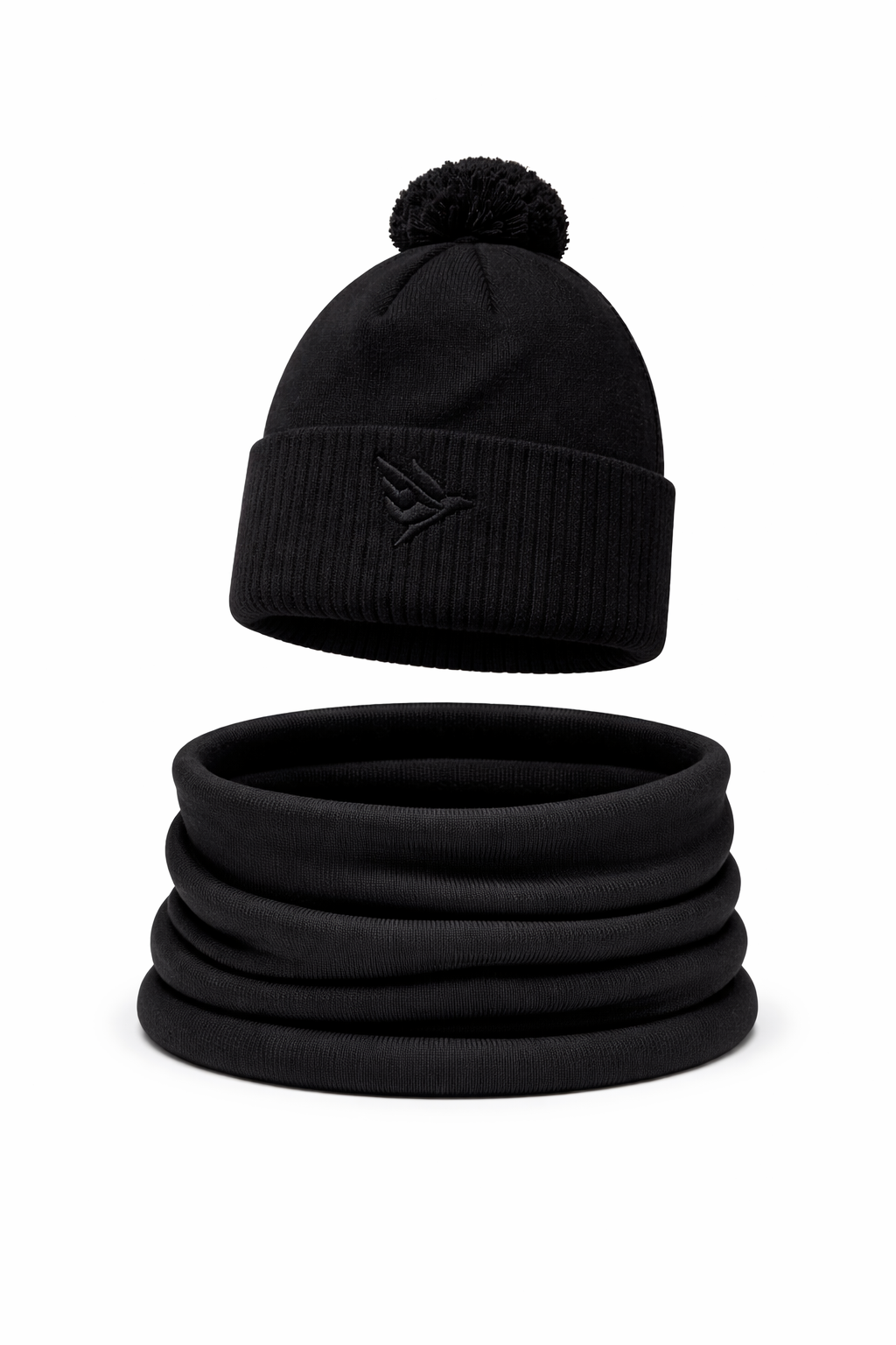 Swiftee Golf Pom Pom Beanie Hat & Snood Set
