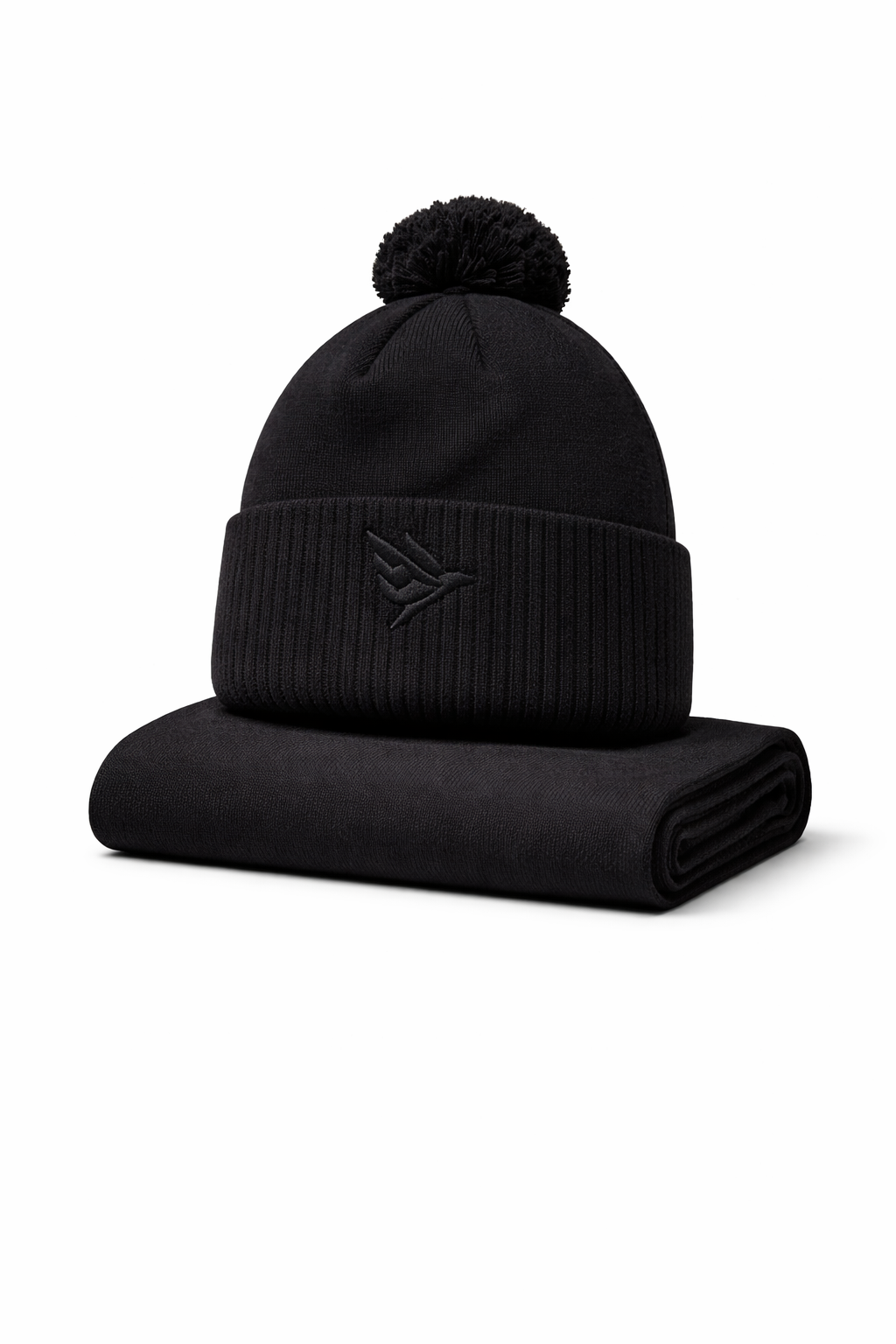 Swiftee Golf Pom Pom Beanie Hat & Snood Set