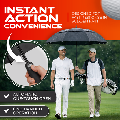 Golf Umbrella SWIFTEE 60 inch Windproof Design 3 Colours Available