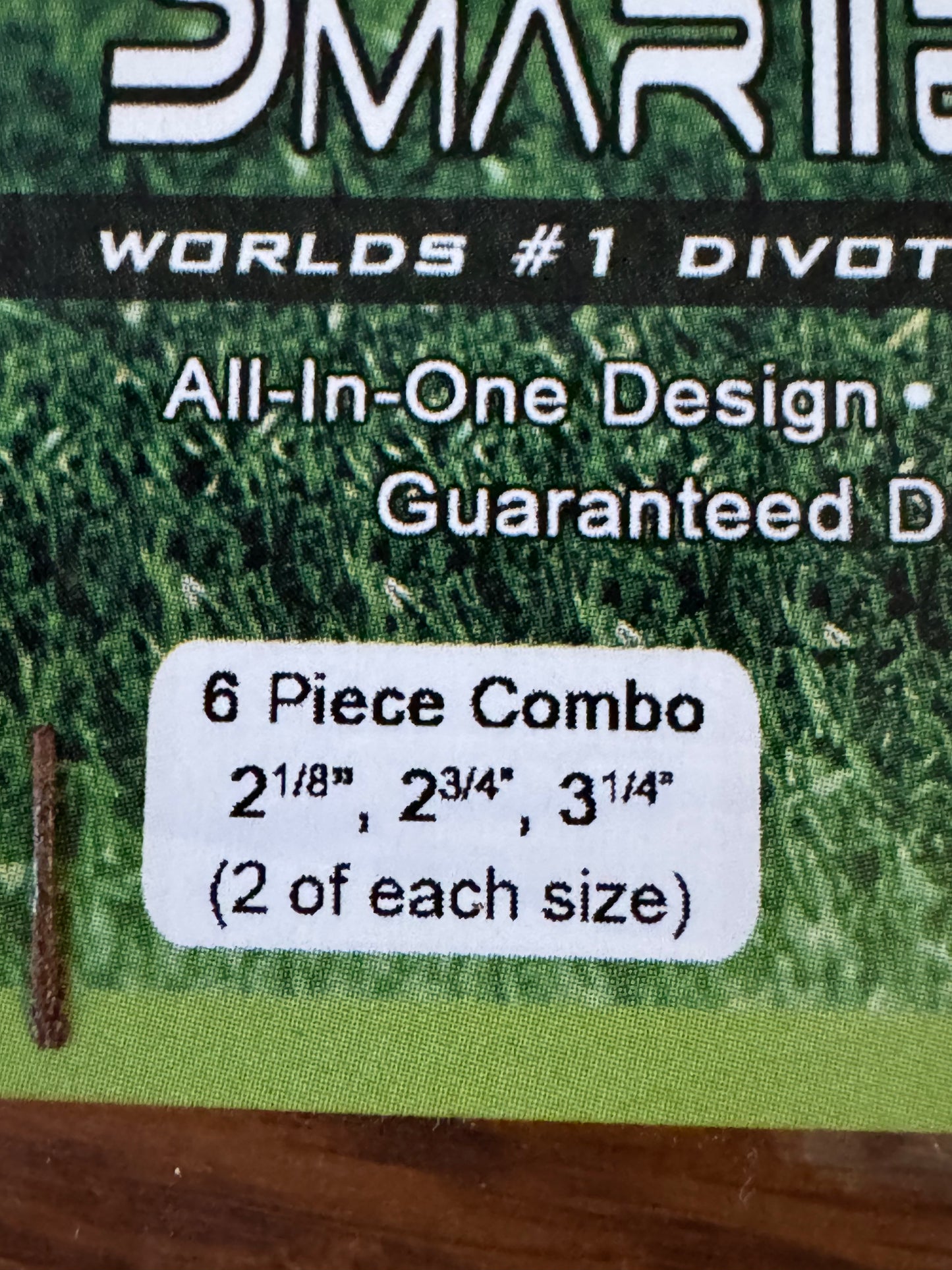 SmarTee Divot Repair Tee x6 Piece Combo - Buy One Pack & Get One Free!