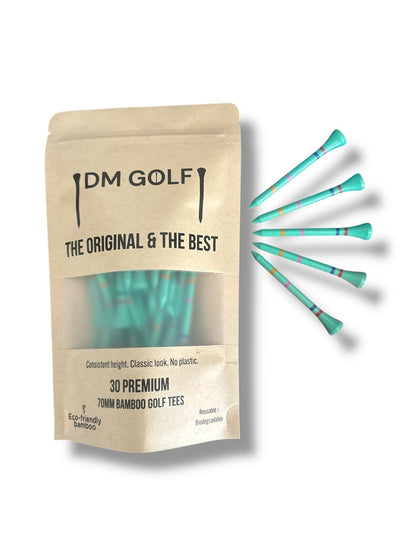 The Colour Cartel — 120 Premium Bamboo Golf Tees