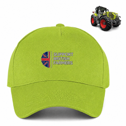Tractor Colour Kids Cap Support British Farmers