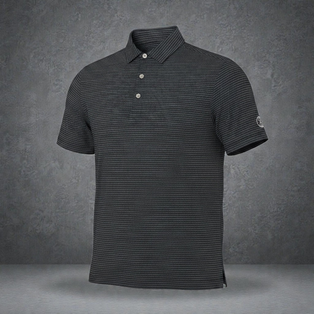 Aether Tech Obsidian Men's Golf Polo Shirt