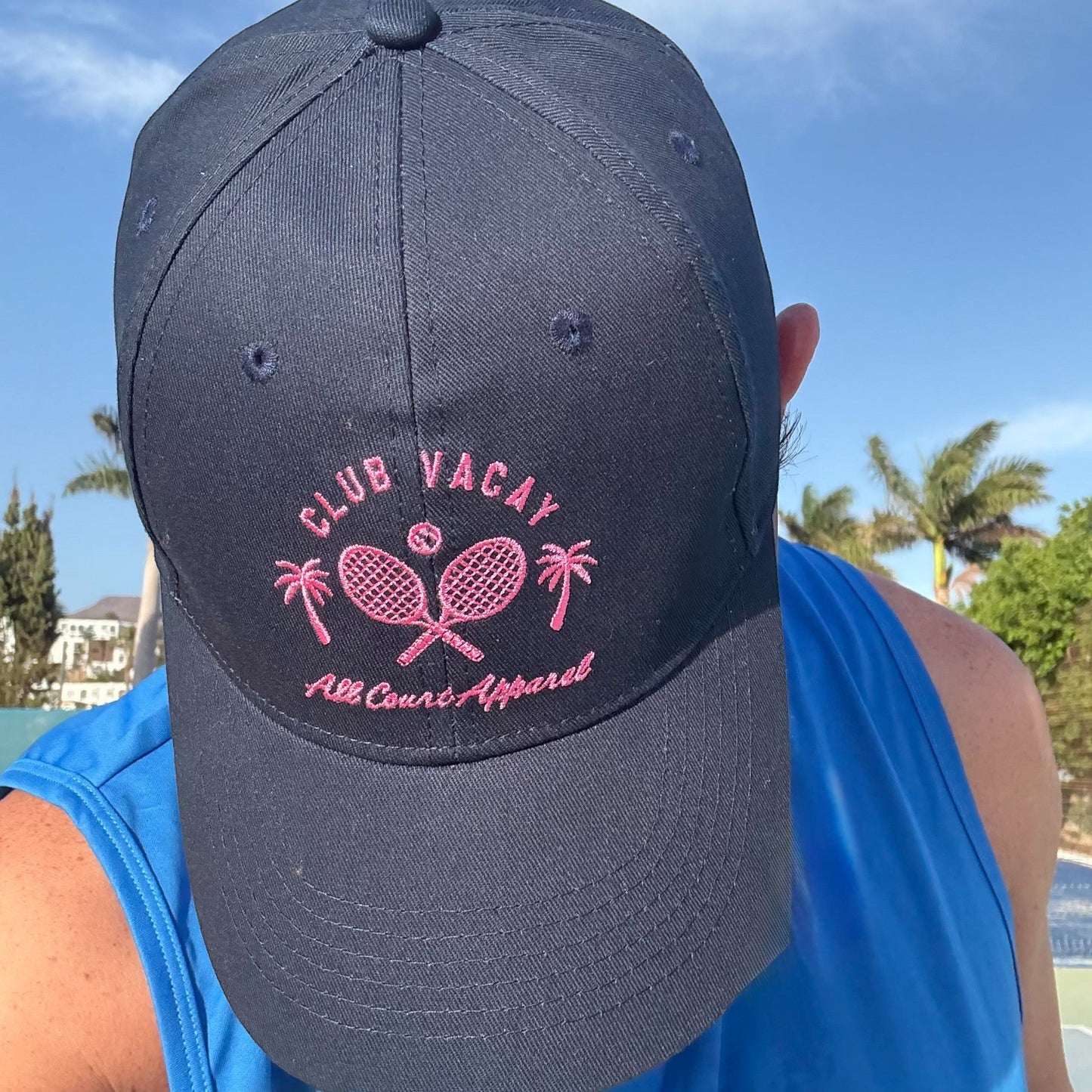 CLUB VACAY COTTON CAP - NAVY