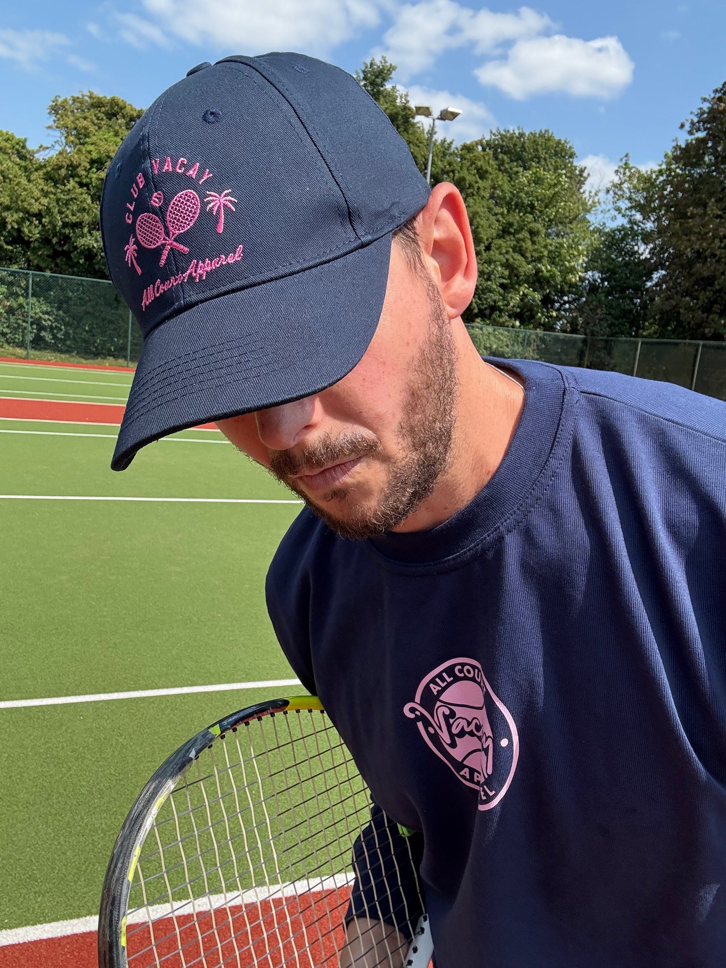 CLUB VACAY COTTON CAP - NAVY