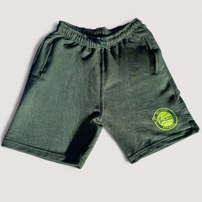 CHILLIN LEISURE SHORTS - TREK GREEN