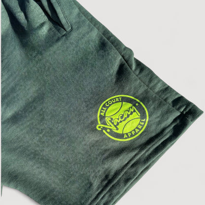 CHILLIN LEISURE SHORTS - TREK GREEN