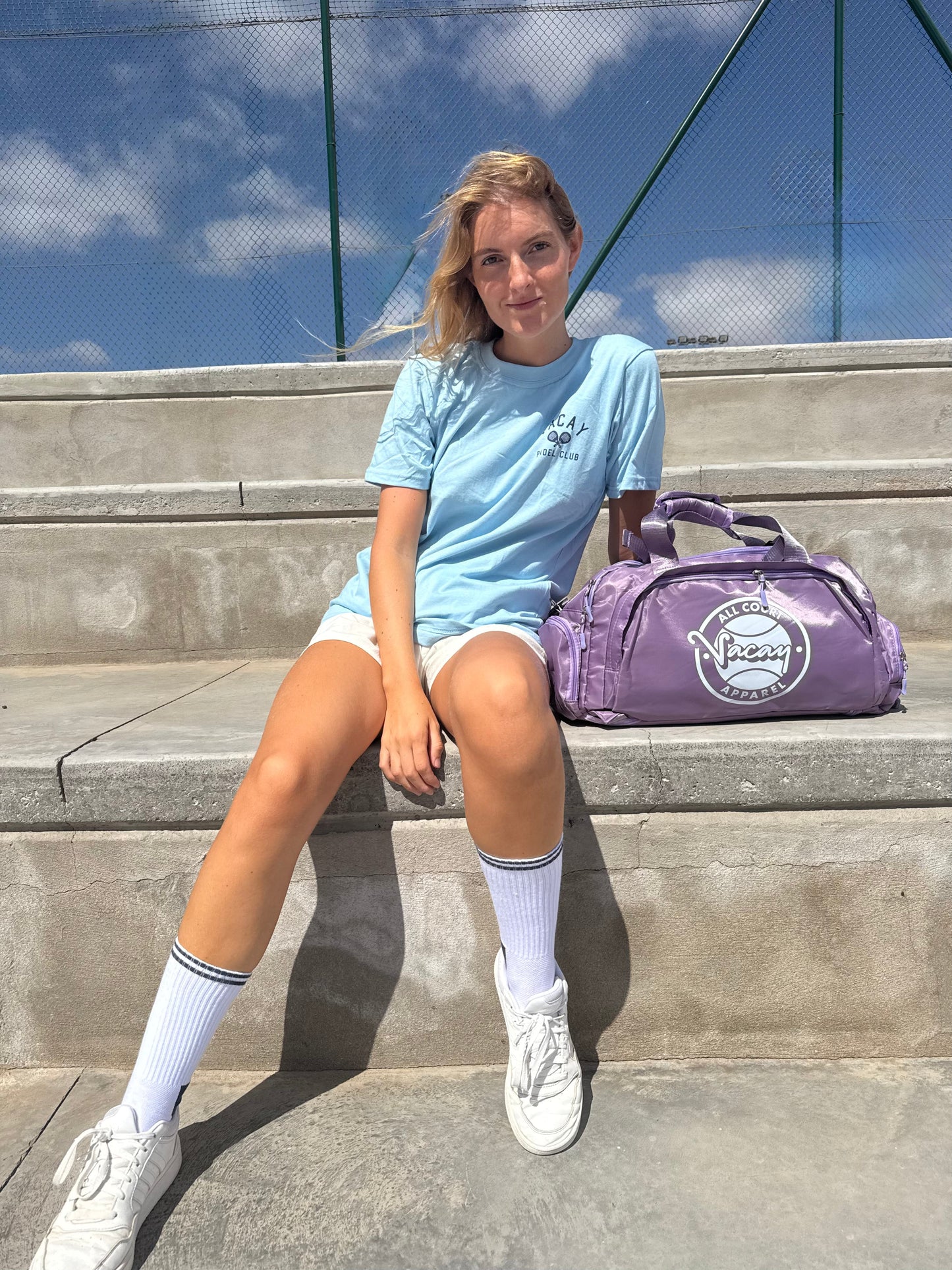 WEEKEND TRAINING BAG - PURPLE