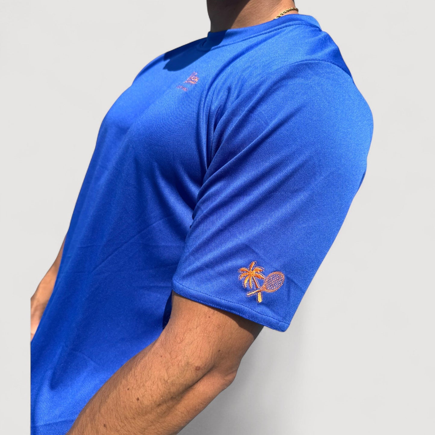 PERFORMANCE COACH T-SHIRT - ELECTRIC BLUE