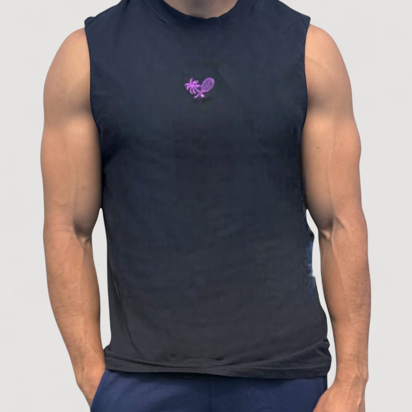 PERFORMANCE MEN'S TOP GUN TANK - BLACK