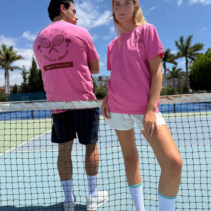 HAPPY HOUR TSHIRT - UNISEX - CRIMSON RED