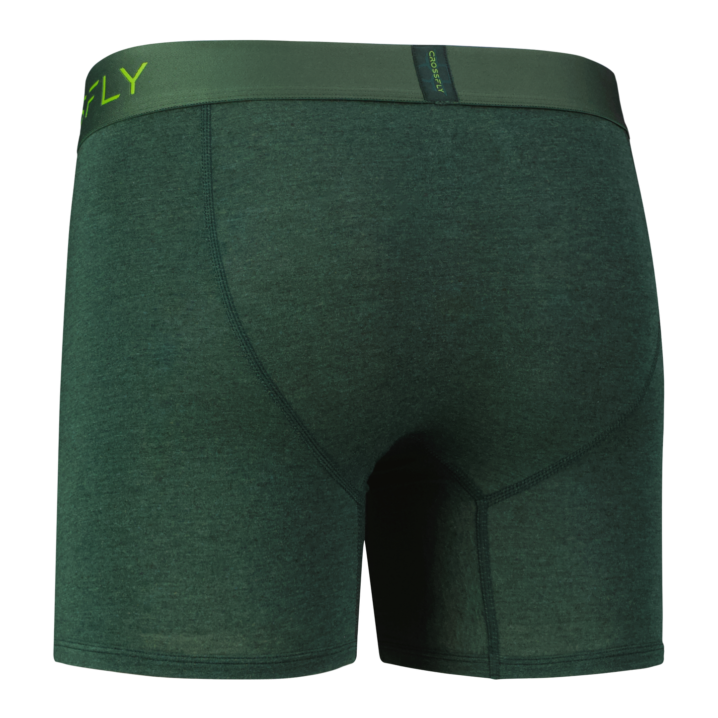 3-Pack: IKON Men's 6" Boxers - Green Marle