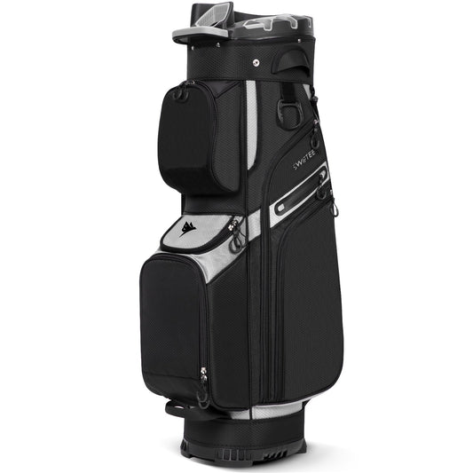 [CUSTOMER RETURNED UNWANTED] Swiftee 14-Slot Golf Cart Bag – Lightweight Organizer Golf Bag with Full-Length Dividers, Multiple Pockets & Easy-Lift Handles – Premium Golf Club Storage and Protection (Copy)