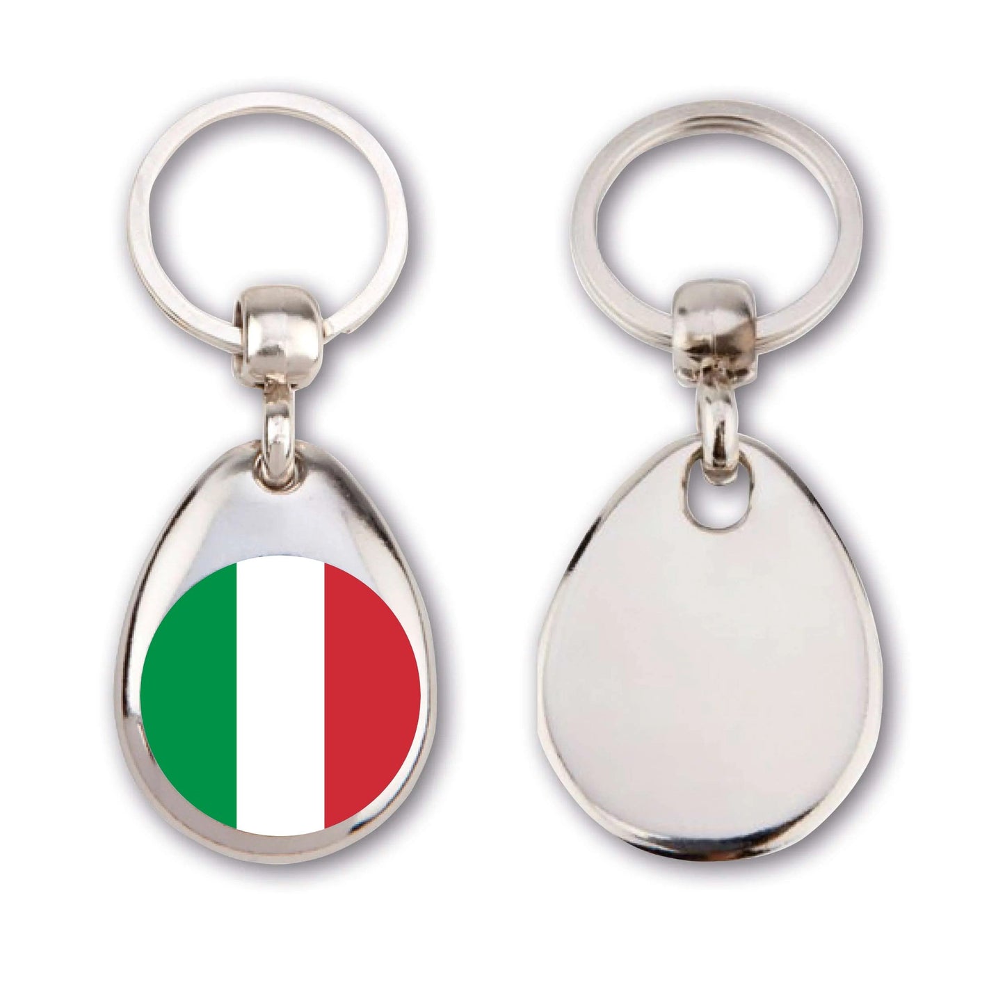 Country Flags from around the World Key Ring