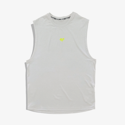 PERFORMANCE MEN'S TOP GUN TANK - STONE GREY
