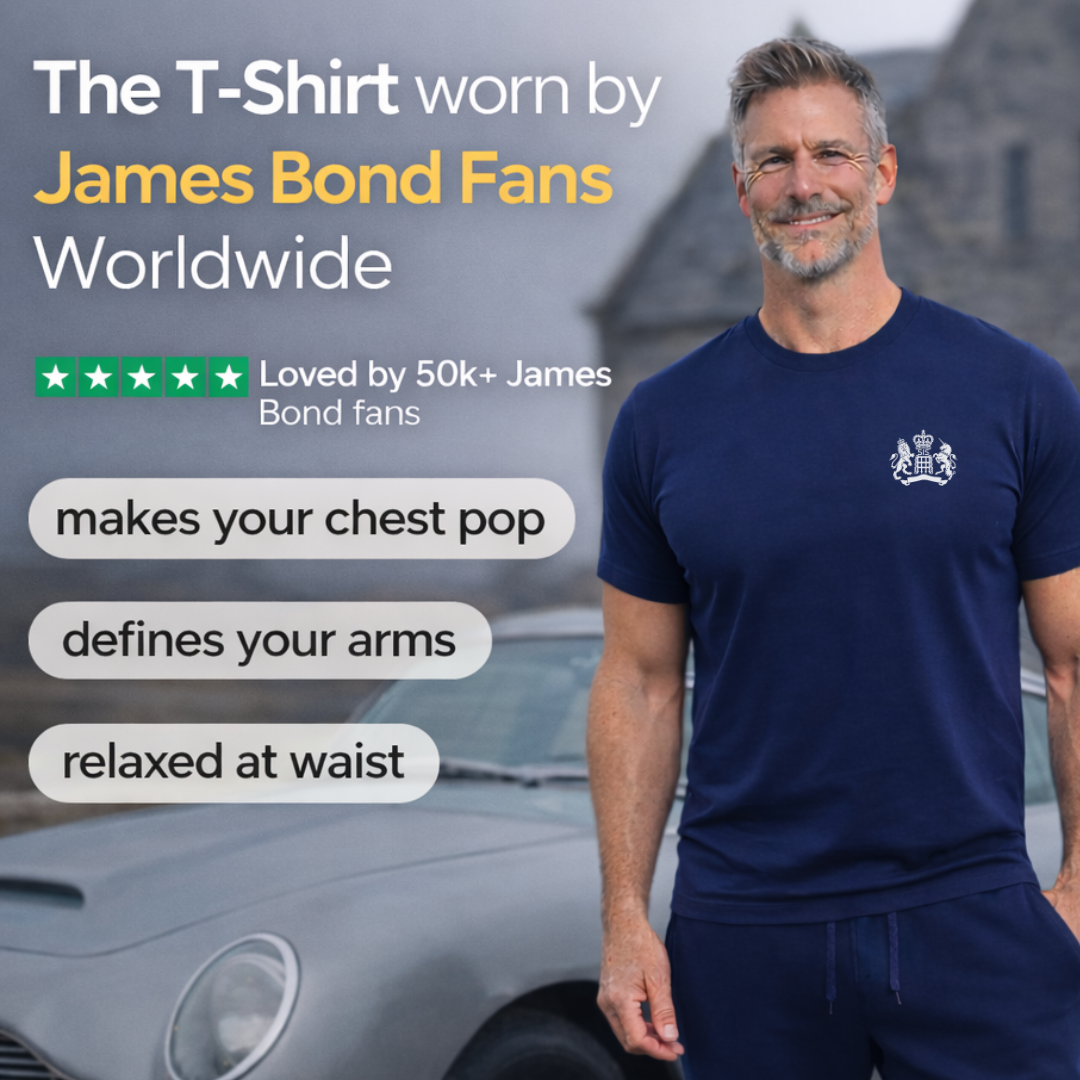 SIS James Bond Training T-Shirt – Cotton Gym Tee