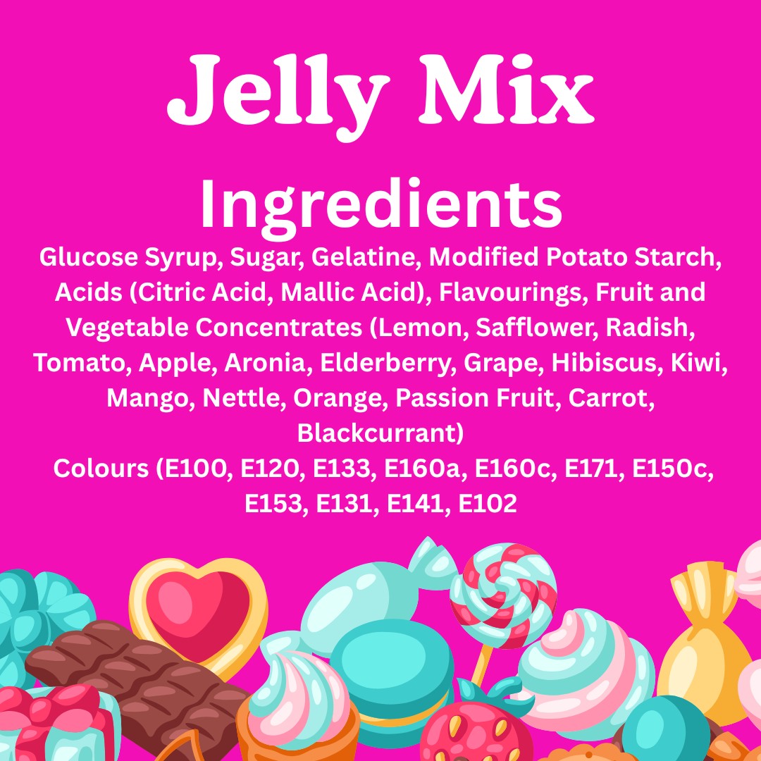 Jelly/Gummy Pick N Mix 500 gram grab bag