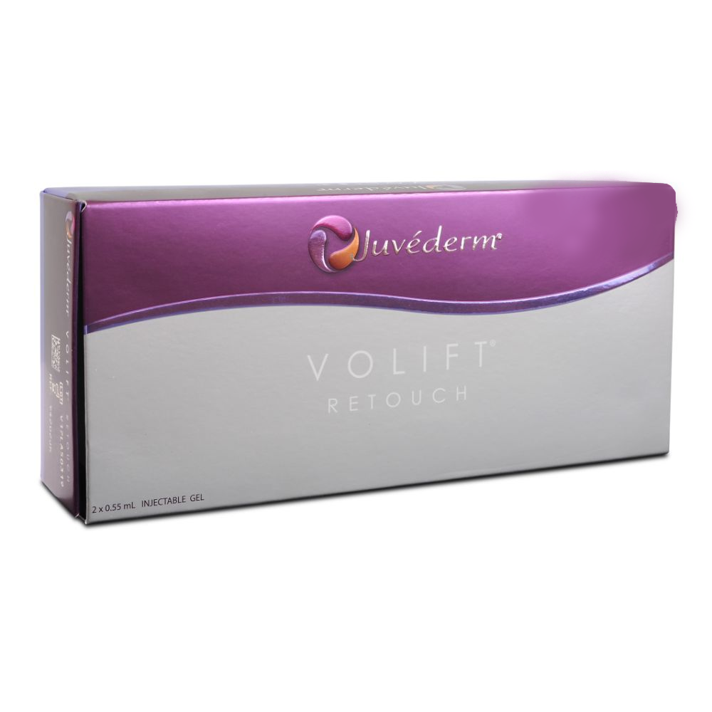 Juvederm Volift Retouch 0.55ml Lidocaine Face Filler