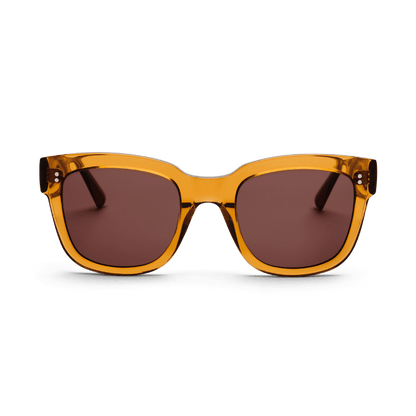 LIV Oversized Brown Coffee Sunglasses by Messy Weekend