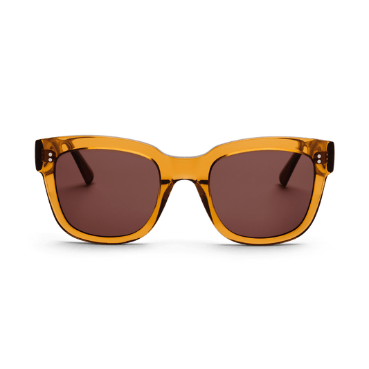 LIV Oversized Brown Coffee Sunglasses by Messy Weekend