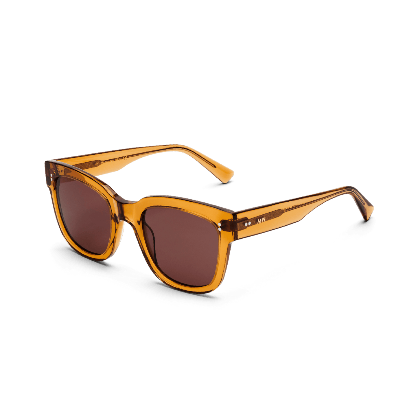 LIV Oversized Brown Coffee Sunglasses by Messy Weekend