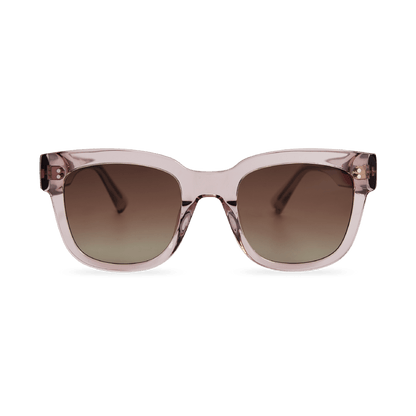 LIV Oversized Rose Brown Sunglasses by Messy Weekend