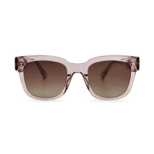 LIV Oversized Rose Brown Sunglasses by Messy Weekend