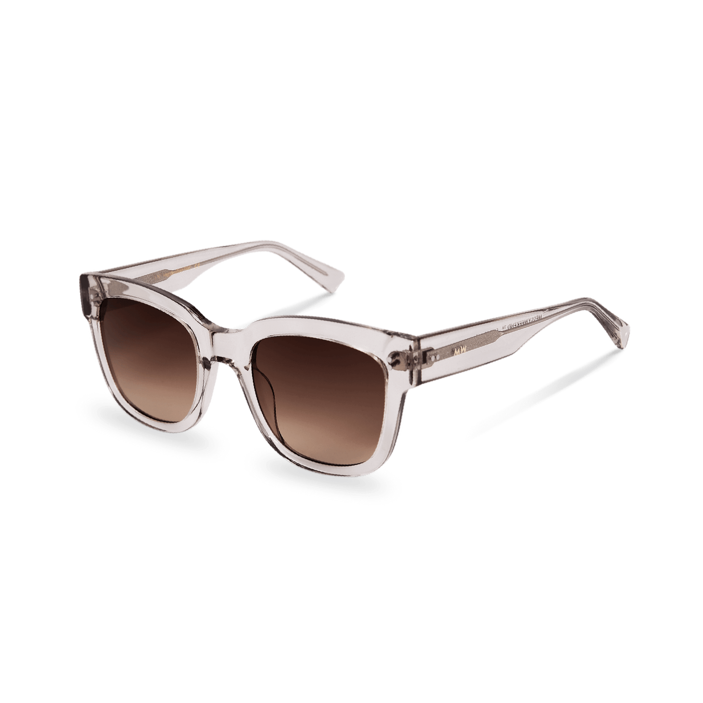LIV Oversized Rose Brown Sunglasses by Messy Weekend