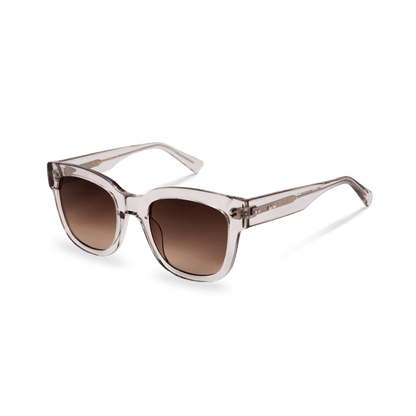 LIV Oversized Rose Brown Sunglasses by Messy Weekend