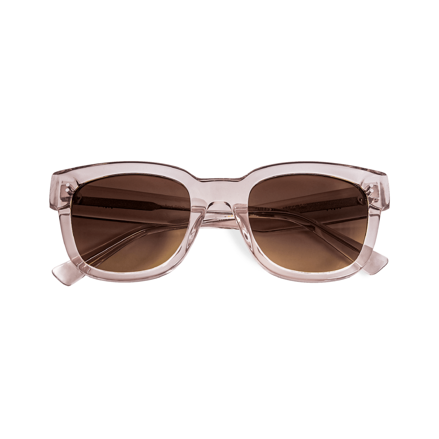 LIV Oversized Rose Brown Sunglasses by Messy Weekend