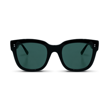LIV Oversized Black Sunglasses by Messy Weekend