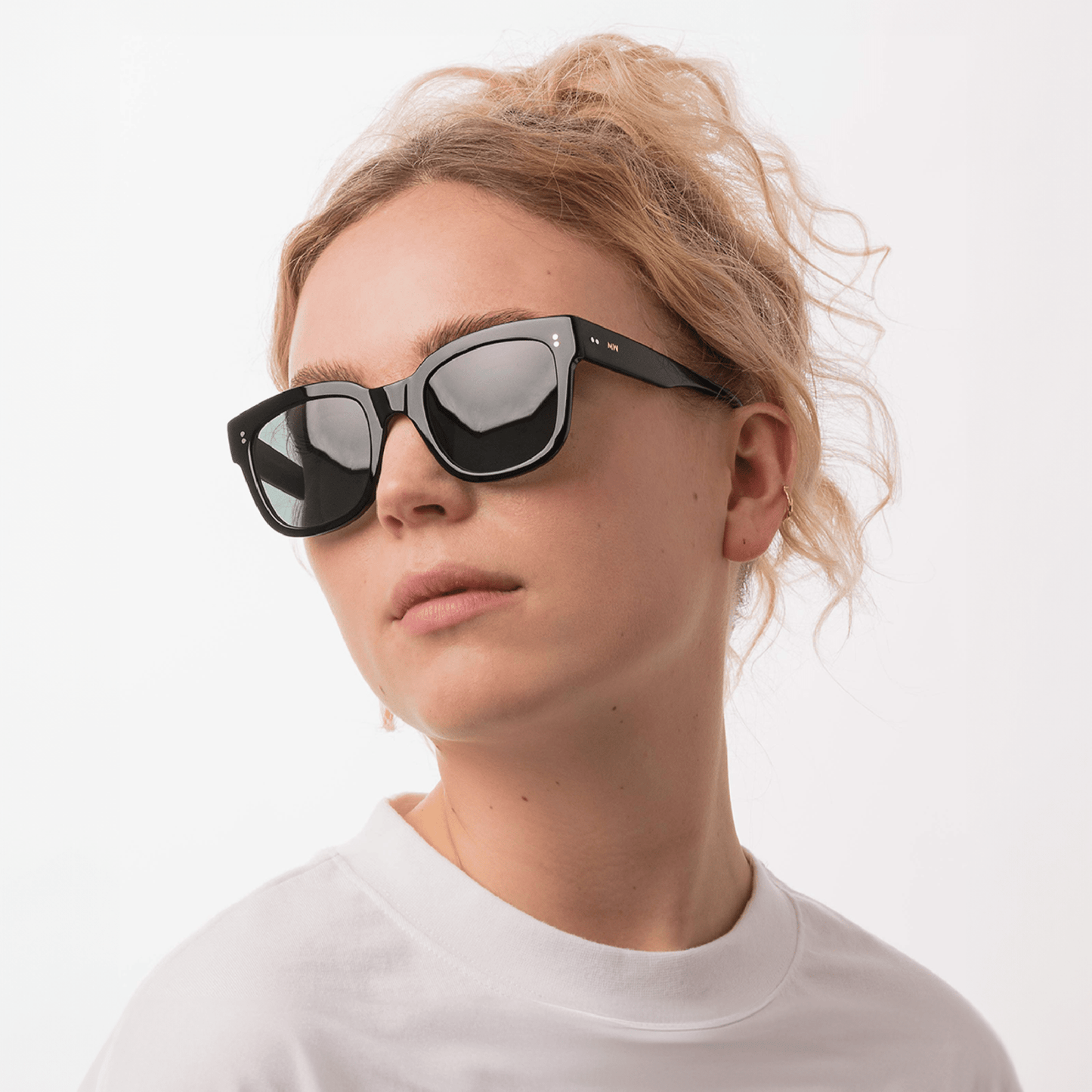 LIV Oversized Black Sunglasses by Messy Weekend