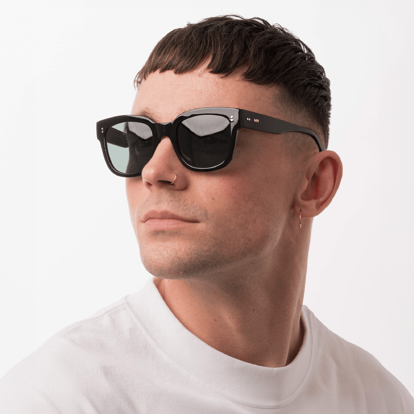 LIV Oversized Black Sunglasses by Messy Weekend