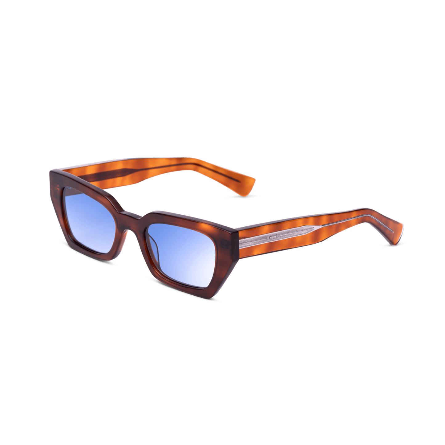 LUNA Bold Square Havana Tortoise Sunglasses by Messy Weekend