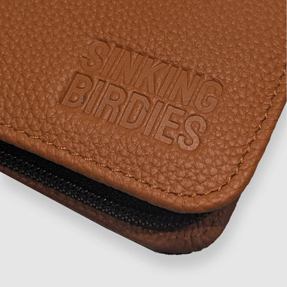 Leather golf glove case