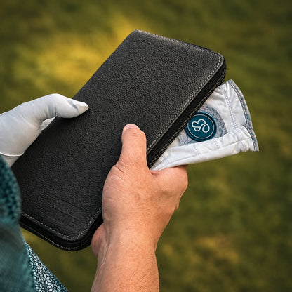 Leather Golf Glove Case