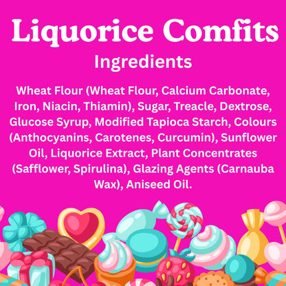 Liquorice Comfits 1kg Grab Bag
