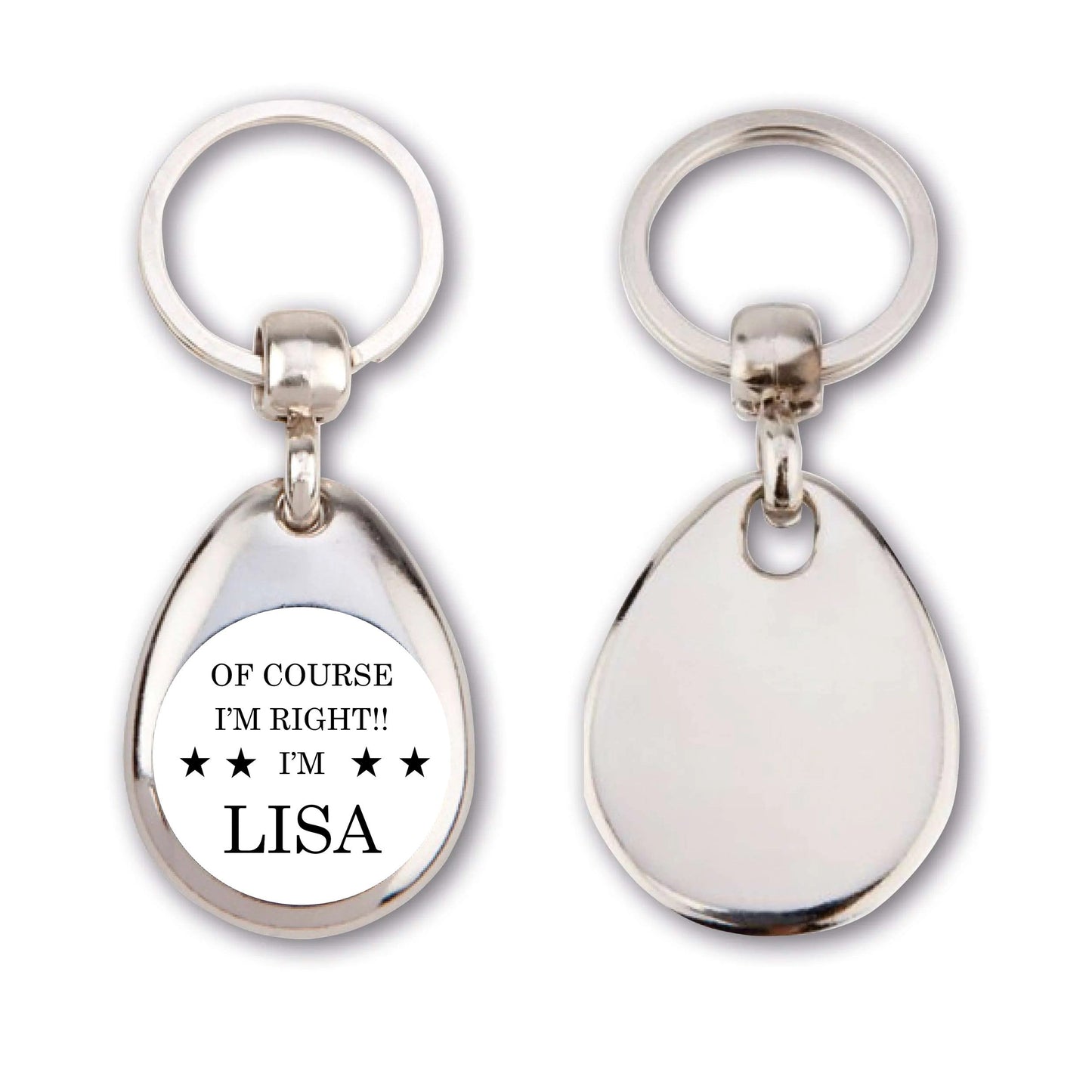 Personalized Name Keychain – Cheeky Custom Gift