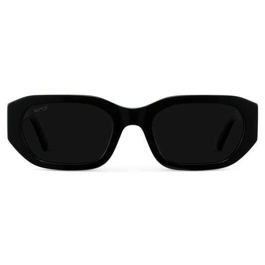LONDON Women's Cat-Eye Sunglasses Retro Thick Frame in Black by WMP Eyewear