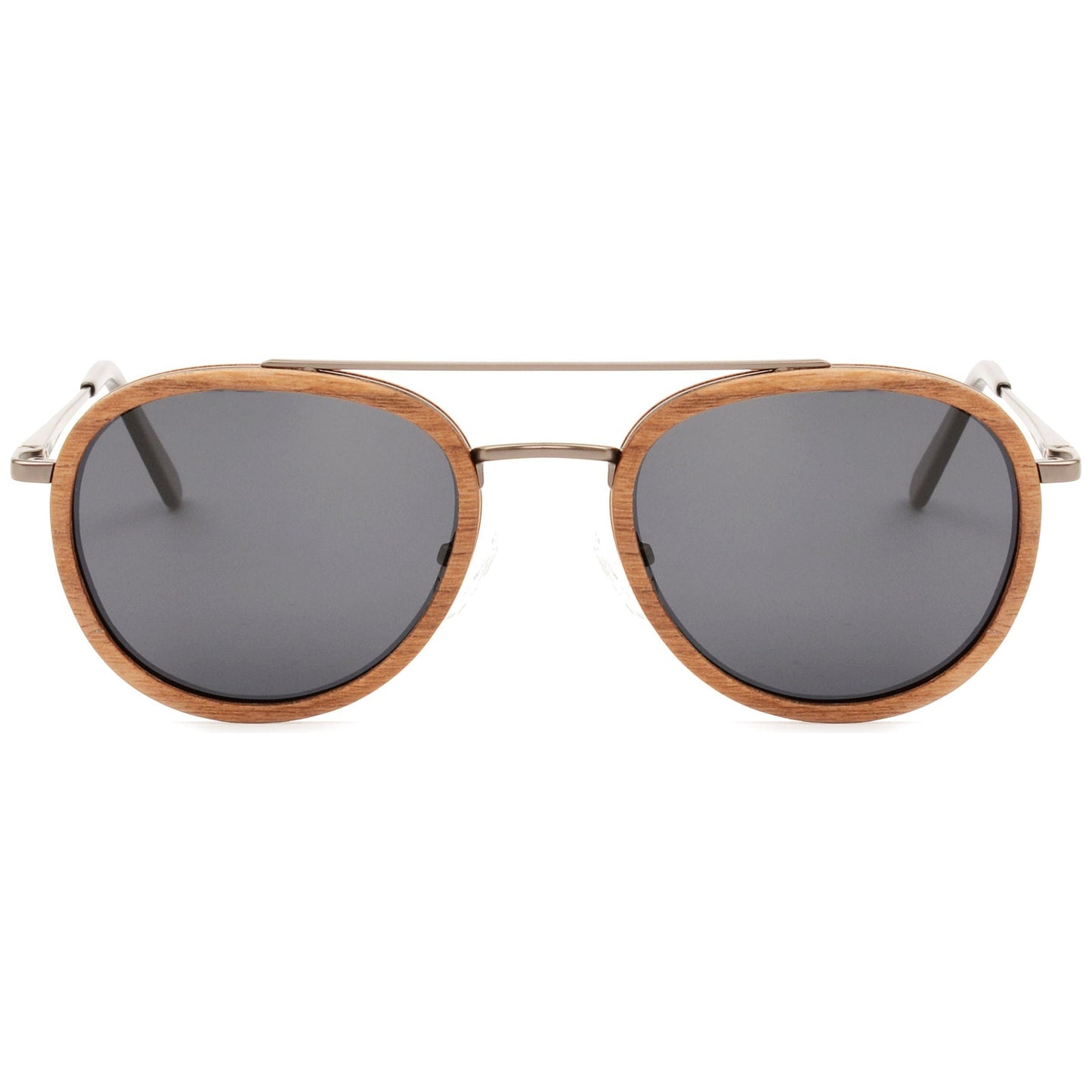 O'Hara - Metal & Wood Sunglasses