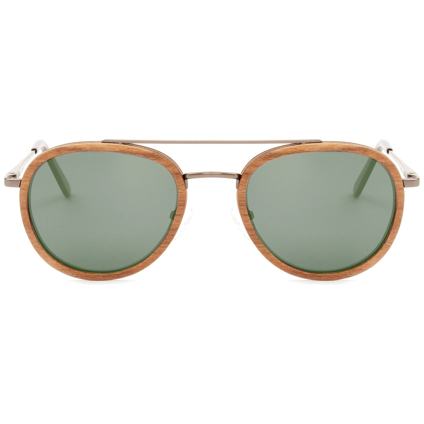 O'Hara - Metal & Wood Sunglasses