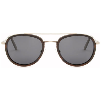 O'Hara - Metal & Wood Sunglasses