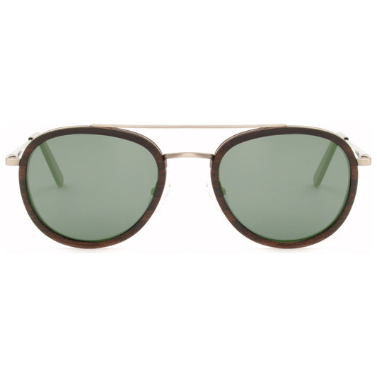 O'Hara - Metal & Wood Sunglasses