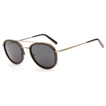 O'Hara - Metal & Wood Sunglasses