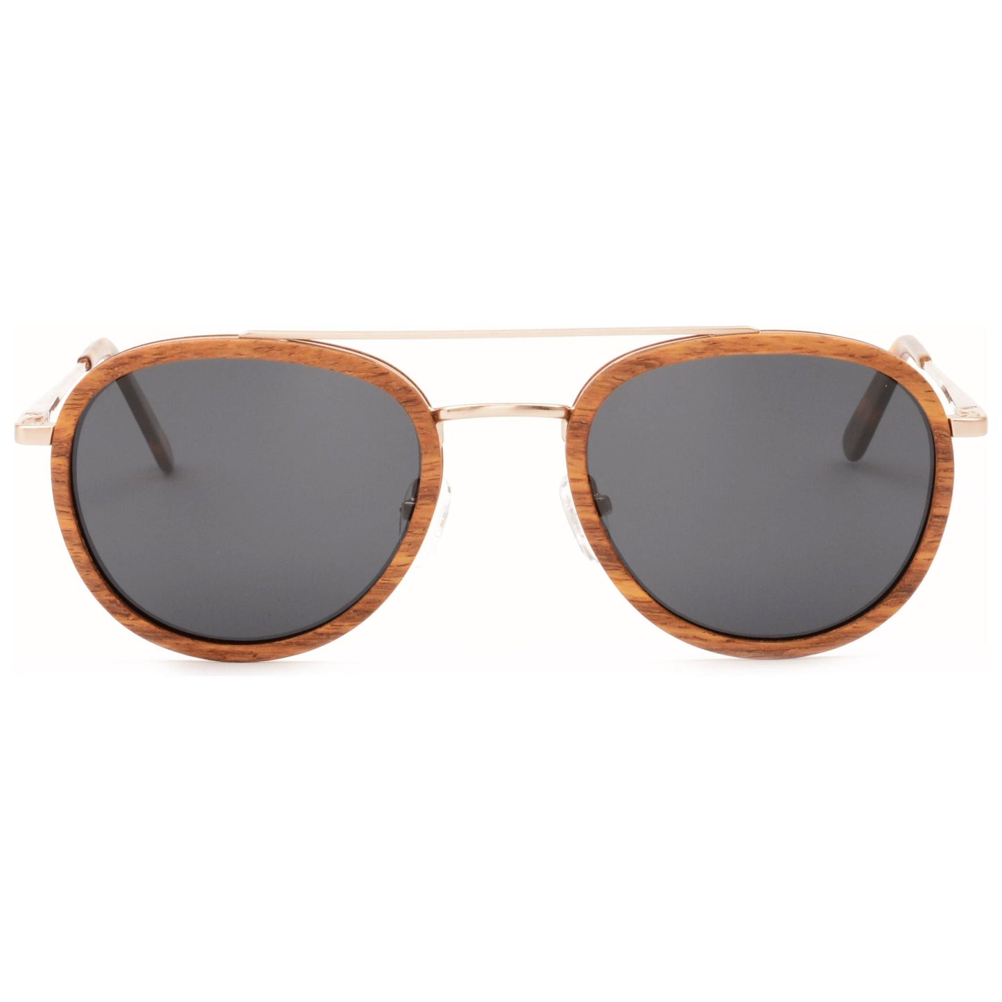O'Hara - Metal & Wood Sunglasses