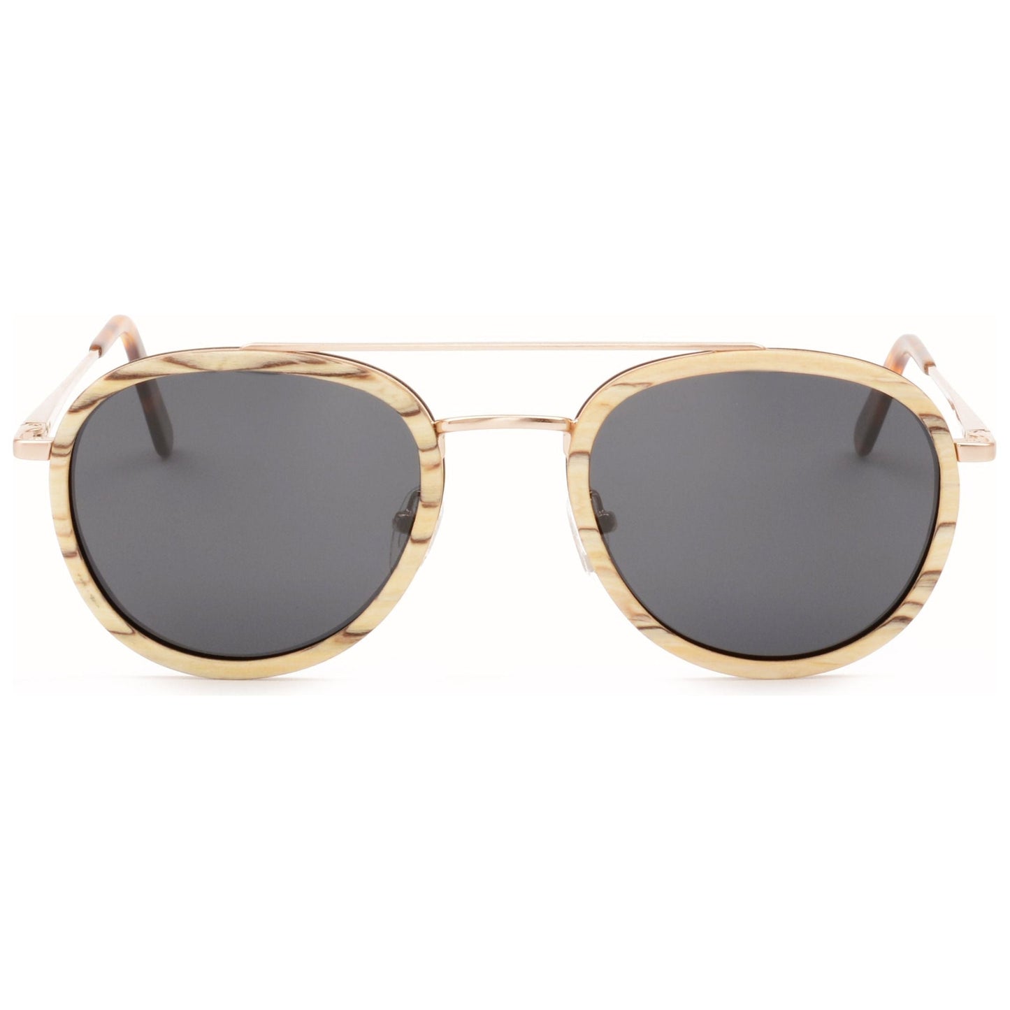 O'Hara - Metal & Wood Sunglasses